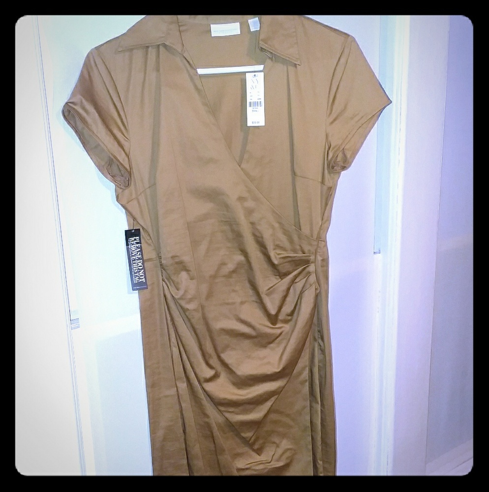 Brown casual dress. Never worn.